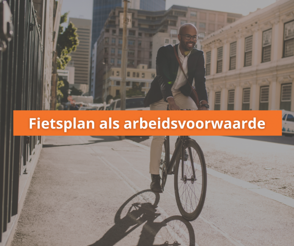 Fietsplan als arbeidsvoorwaarde