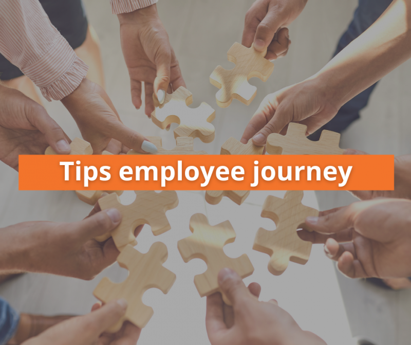 Onze 5 tips voor een succesvolle employee journey
